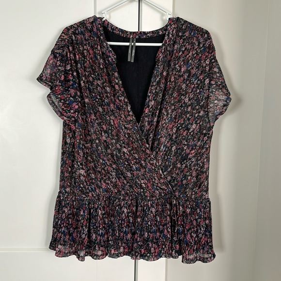 Anthropologie Women’s Surplice Blouse - XL - Picture 1 of 4